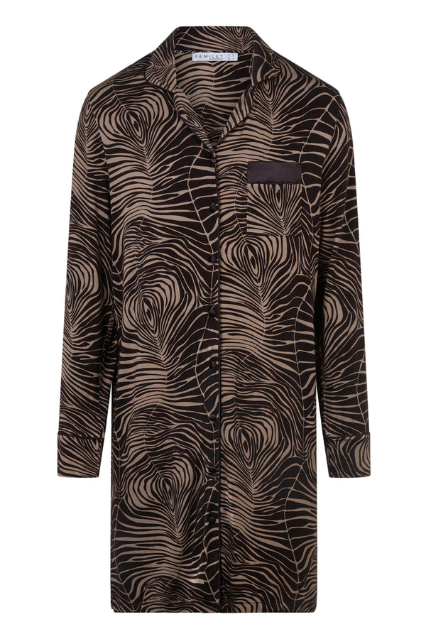 Femilet Daisy Nightgown Long Sleeves