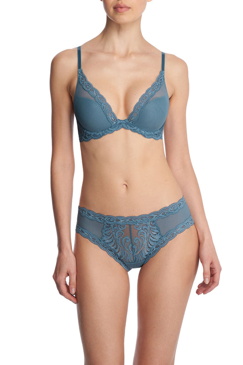 Natori Feathers Contour Plunge