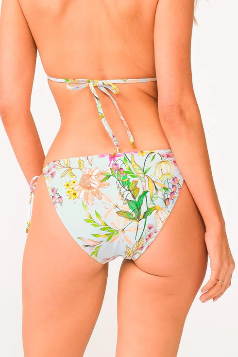 PQ Swim Floret Carrie Crochet Trim Tie Side Bottom