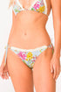 PQ Swim Floret Carrie Crochet Trim Tie Side Bottom