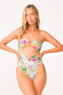 PQ Swim Floret Strapless Ring One Piece