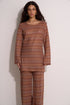 Gottex Beach Life Desert Mirage High Waist Wide Leg Beach Pants