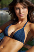 PQ Swim Navy Isla Tri Top