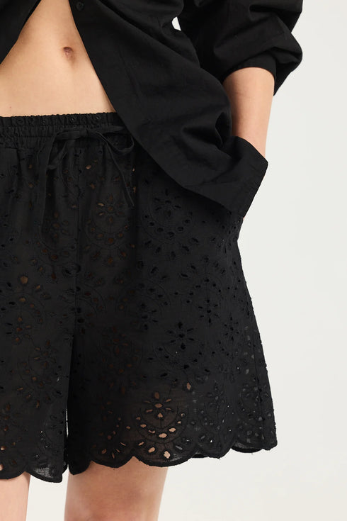 Gottex Beach Life Giselle Guipure Lace Shorts