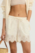 Gottex Beach Life Giselle Guipure Lace Detail Shorts