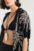 Gottex Beach Life Resort Palm Maxi Shirt Dress
