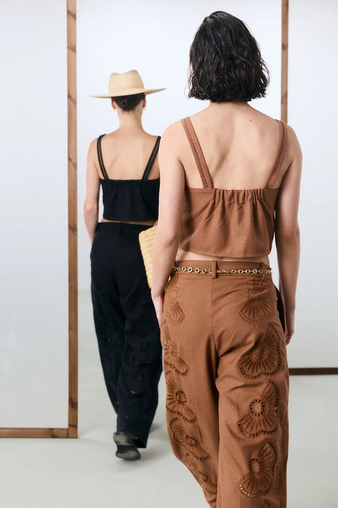 Gottex Beach Life Resort Embroidered Pants