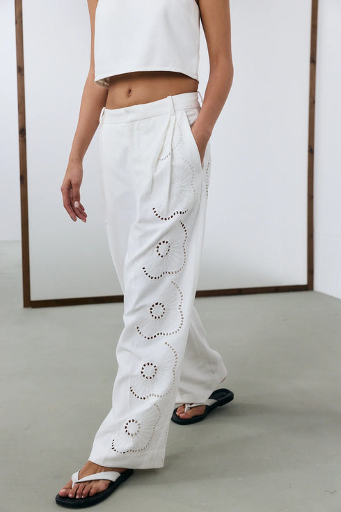 Gottex Beach Life Resort Embroidered Pants