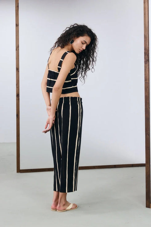 Gottex Beach Life Resort Ray Paper Bag Midi Skirt