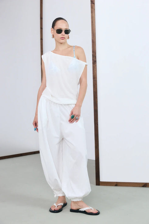 Gottex Beach Life Resort One Shoulder Twist Top