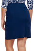 Gottex Modest Surplice Tie-Up Skirt