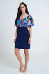 Gottex Modest Surplice Tie-Up Skirt