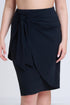 Gottex Modest Long Draped Wrap Skirt