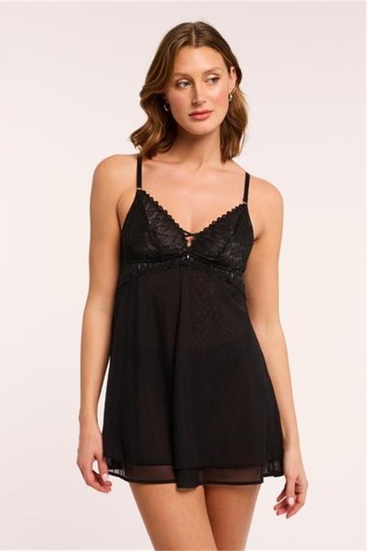 Montelle Lacy Babydoll Set