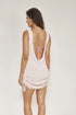 Gottex Beach Life Orchid Sleeveless Crochet Dress