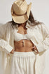 Gottex Beach Life Harper Oversized Button Down Top