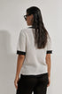 Gottex Beach Life Franchi Crochet Collared Button Down Shirt