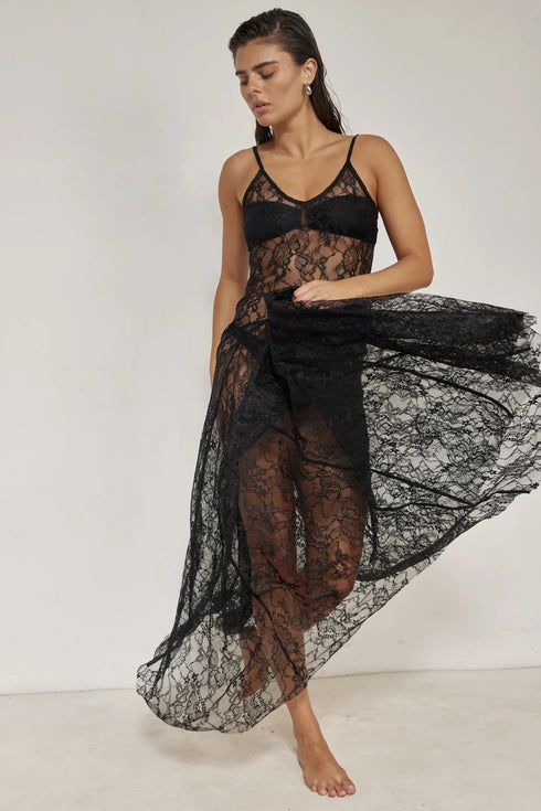 Gottex Beach Life Lady Lace V-Neck Dress
