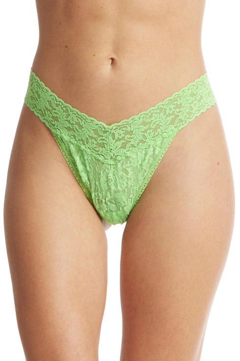 Hanky Panky Signature Lace Original Rise Thong Kiwi Punch