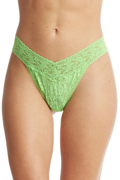 Hanky Panky Signature Lace Original Rise Thong Kiwi Punch