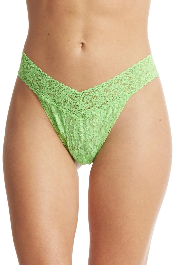 Hanky Panky Signature Lace Original Rise Thong Kiwi Punch