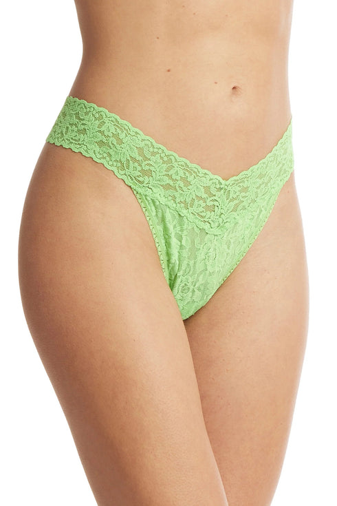Hanky Panky Signature Lace Original Rise Thong Kiwi Punch