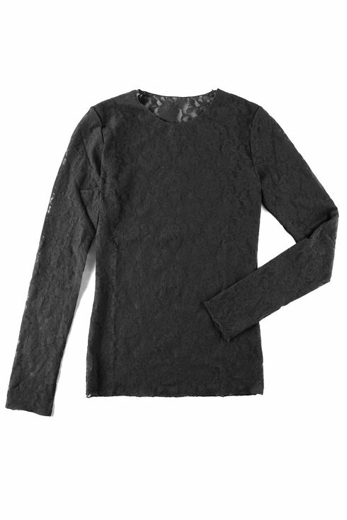 Hanky Panky Signature Lace Unlined Long Sleeve T-shirt