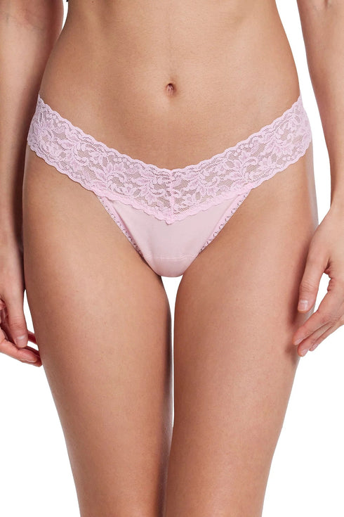Hanky Panky Cotton Low Rise Thong