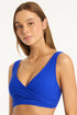 Sea Level Honeycomb Cross Front Multifit Top