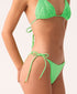 PQ Swim Kelly Green Tie Side Bottom