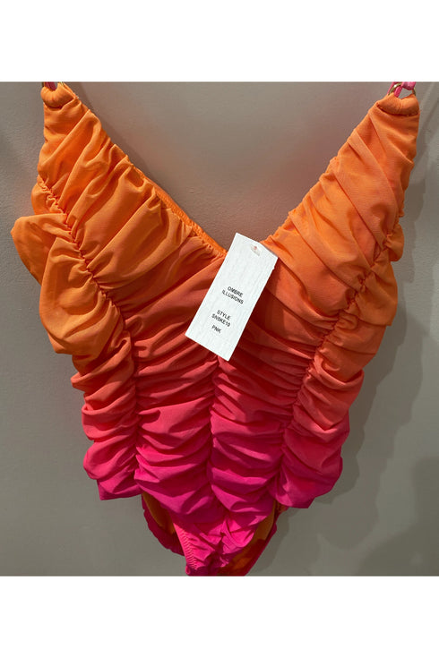 Sunshine 79 Ombre Illusions V-Plunge One Piece