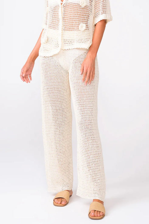 PQ Swim Ivory Eliza Pant