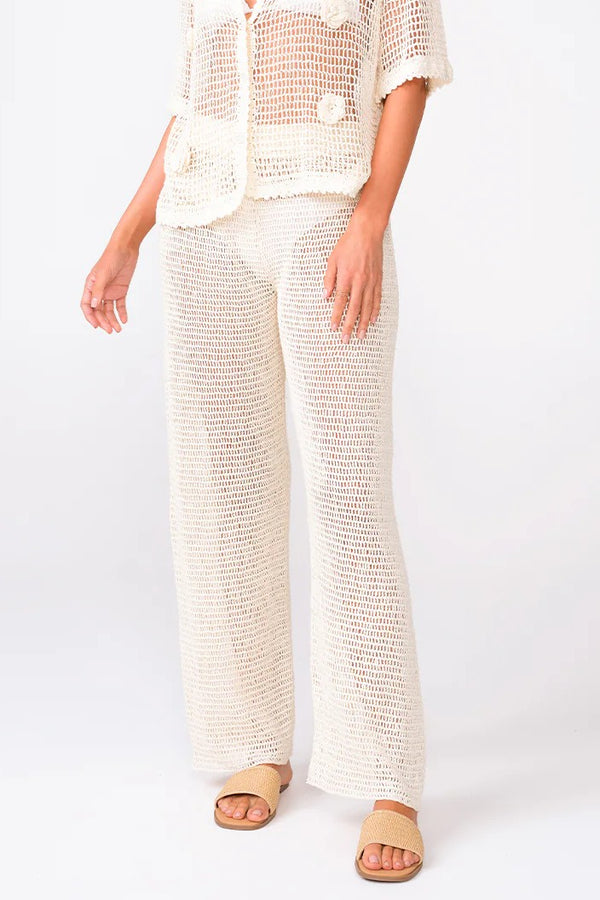 PQ Swim Ivory Eliza Pant
