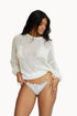 PQ Swim Ivory Lola Knit Sweater