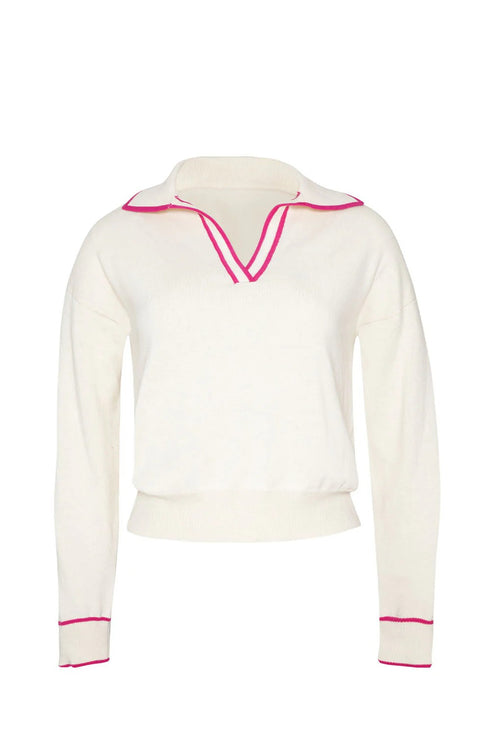 PQ Swim Ivory Margaret Sweater