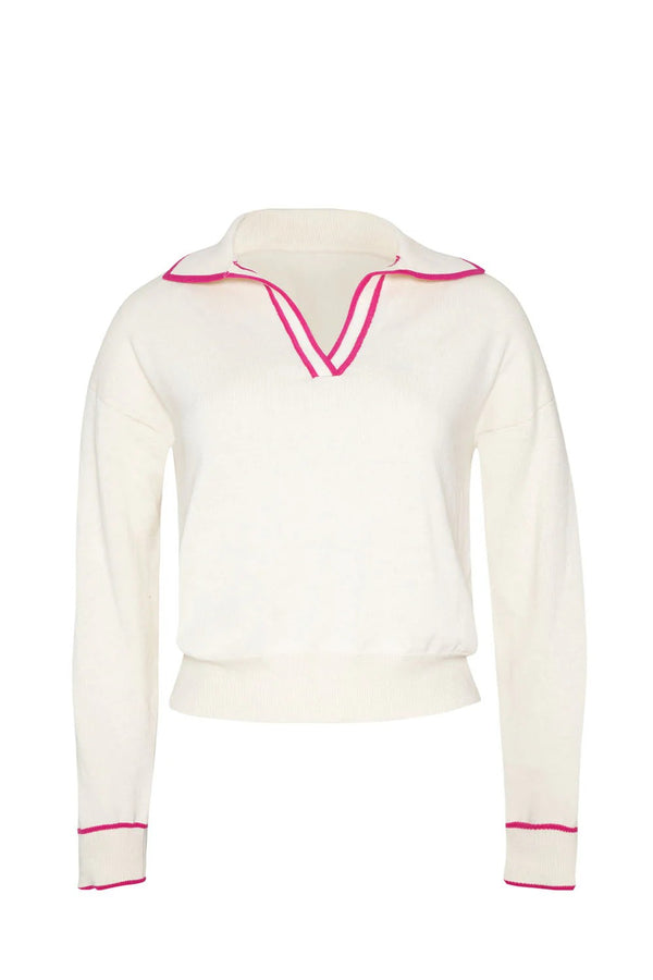 PQ Swim Ivory Margaret Sweater