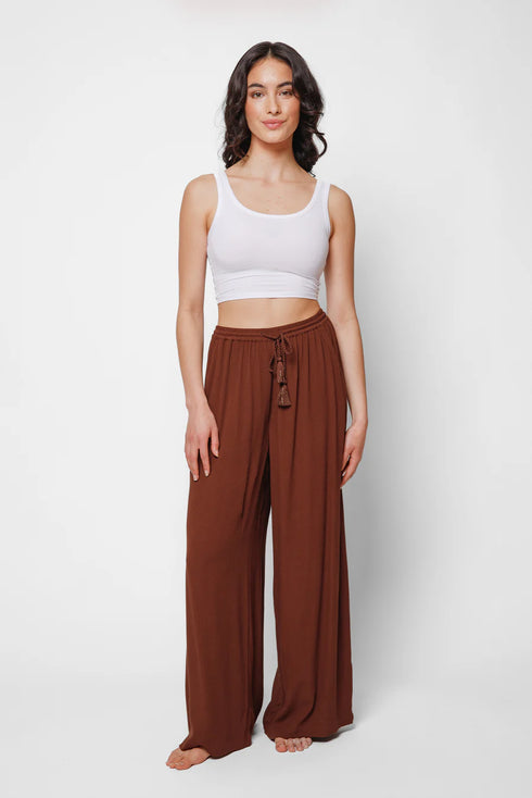 Koy Resort Miami Tie Front Pant