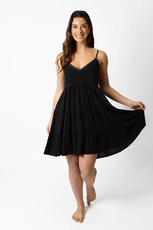 Koy Resort Miami Mini Tiered Dress