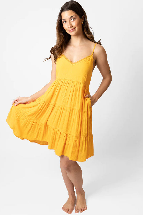 Koy Resort Miami Mini Tiered Dress