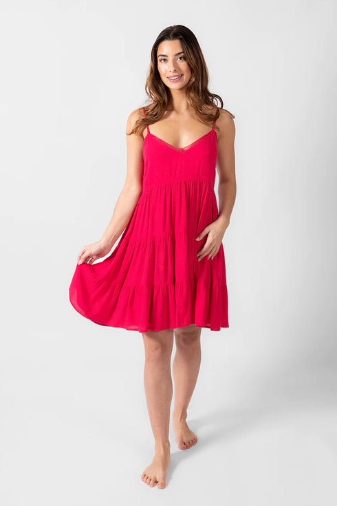 Koy Resort Miami Mini Tiered Dress