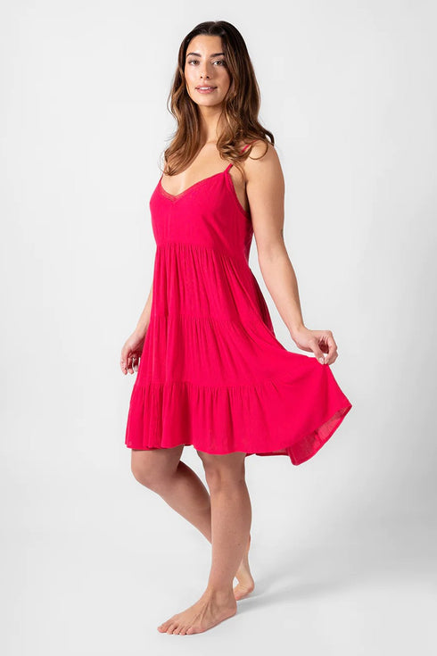 Koy Resort Miami Mini Tiered Dress