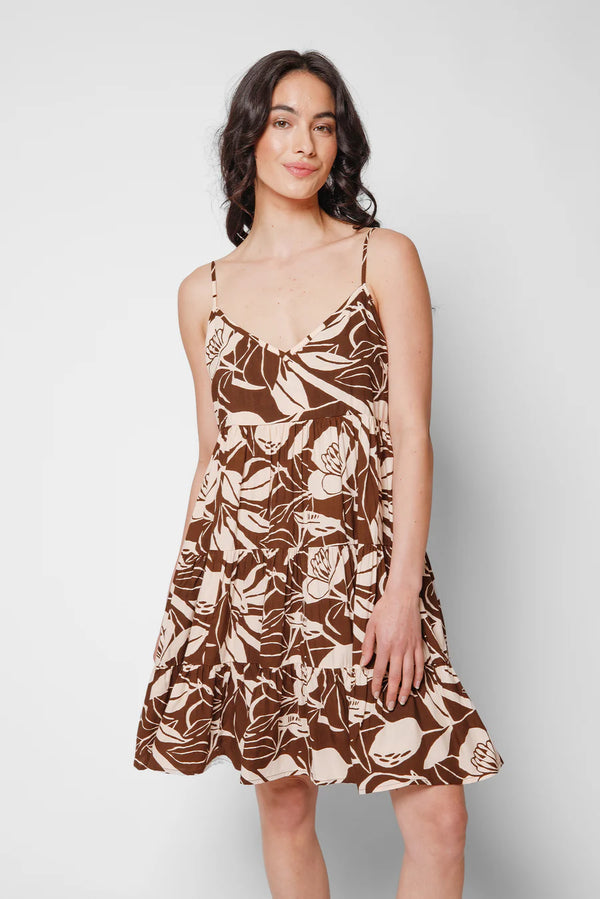Koy Resort Sorrento Mini Tiered Dress