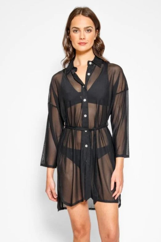 Koy Resort Seascape Mesh Cover Up