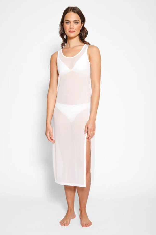 Koy Resort Seascape Mesh Long Dress