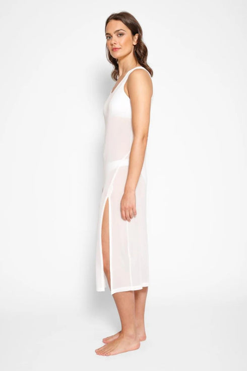 Koy Resort Seascape Mesh Long Dress
