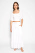 Koy Resort Miami Tiered Long Skirt