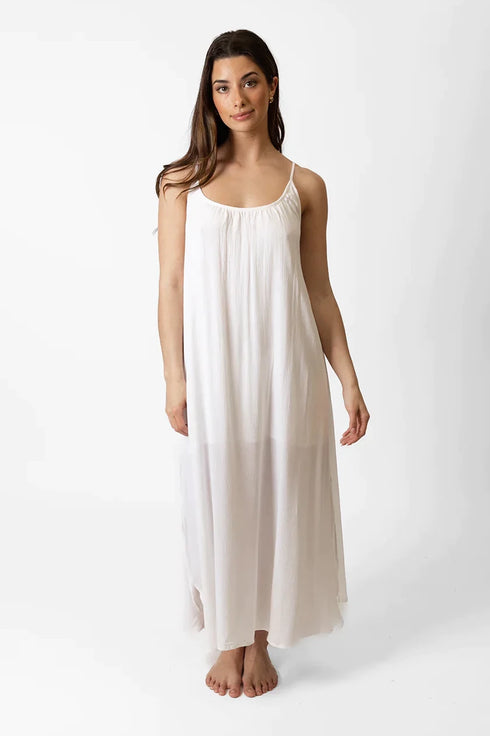 Koy Resort Miami Midi Side Slit Dress