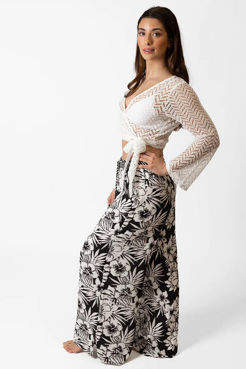 Koy Resort Copacabana Floral Wide Leg Pant