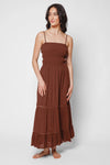 Koy Resort Miami Luxe Smocked Tiered Dress