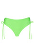 PQ Swim Kelly Green Ruched High Waist Bottom